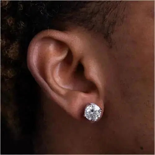 Moissanite Earrings - Icedabba