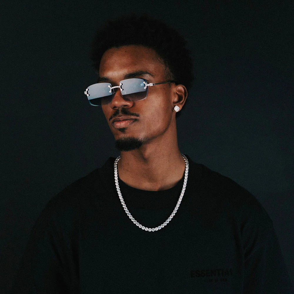 CZ VVS Tennis Chain 925 Silver (ALL SIZES)  ICEDABBA® Official Website | Moissanite Jewelry