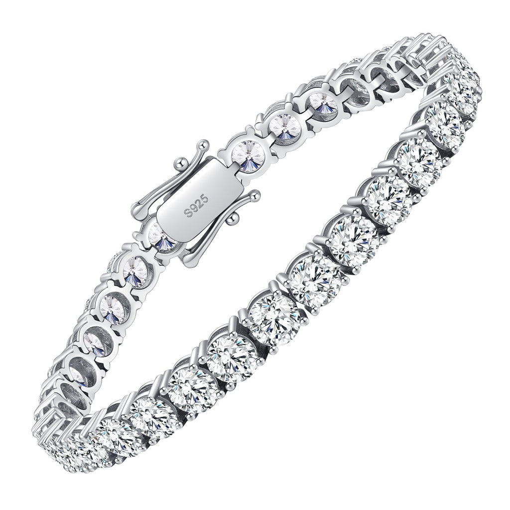 Moissanite Tennis Bracelet 18K Gold (ALL SIZES)