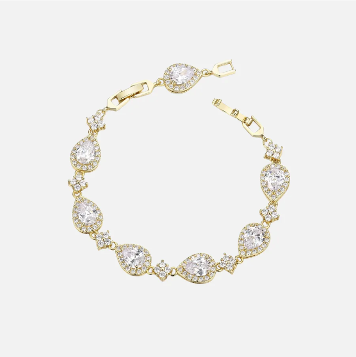 CZ Star Droplet Bracelets  ICEDABBA® Official Website | Moissanite Jewelry