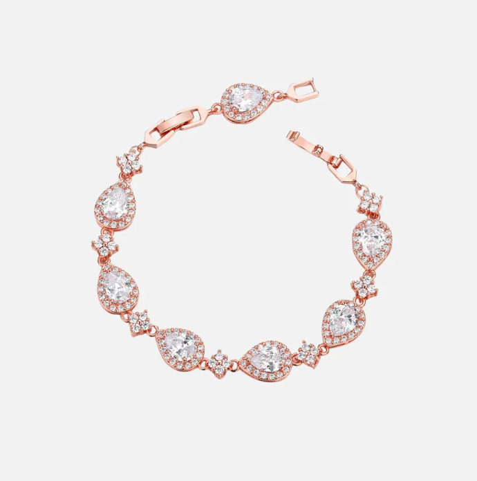 CZ Star Droplet Bracelets  ICEDABBA® Official Website | Moissanite Jewelry